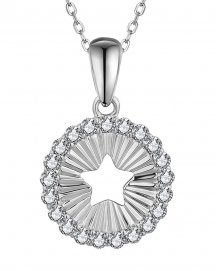 STAR ROUND DIAMOND PENDANT (TP3428)
