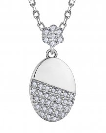 OVAL STYLE DIAMOND PENDANT (TP3440)