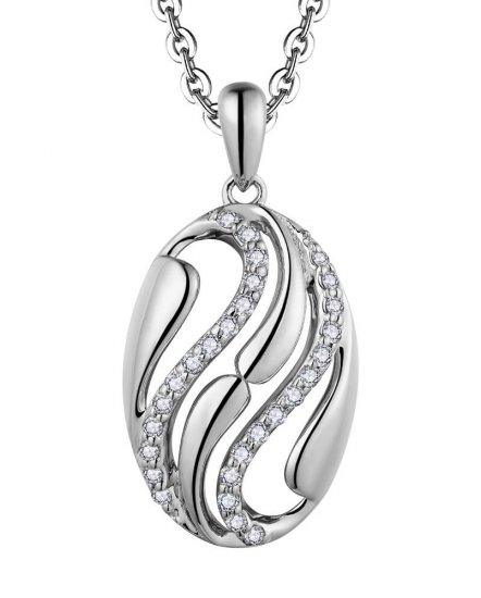 OVAL STYLE DIAMOND PENDANT (TP3442)