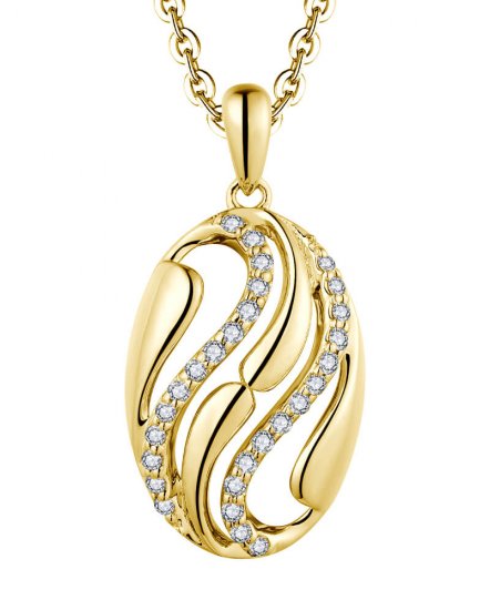 OVAL STYLE DIAMOND PENDANT (TP3442)