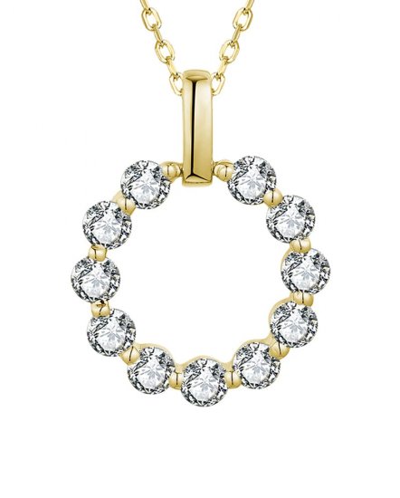 ROUND DIAMOND PENDANT (TP3456)