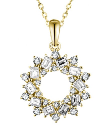 ROUND DIAMOND PENDANT (TP3474)