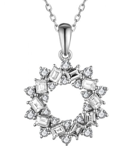 ROUND DIAMOND PENDANT (TP3474)