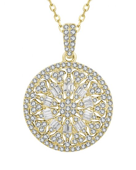 ROUND DIAMOND PENDANT (TP3476)