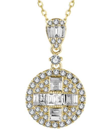 ROUND DIAMOND PENDANT (TP3477)
