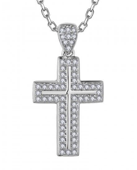 CROSS DIAMOND PENDANT (TP3494)