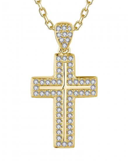 CROSS DIAMOND PENDANT (TP3494)
