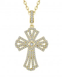 CROSS DIAMOND PENDANT (TP3495)