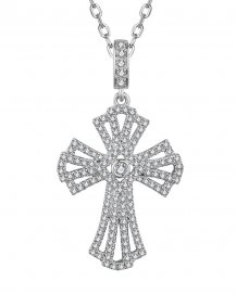 CROSS DIAMOND PENDANT (TP3495)