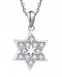 JEWISH STAR DIAMOND PENDANT (TP3505)