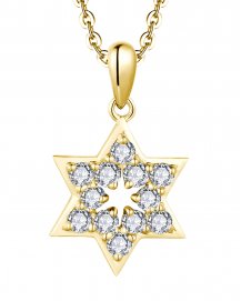 JEWISH STAR DIAMOND PENDANT (TP3505)