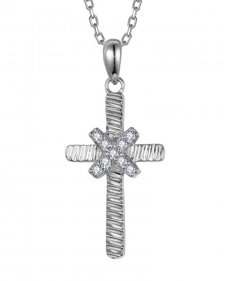 CROSS DIAMOND PENDANT (TP3586)
