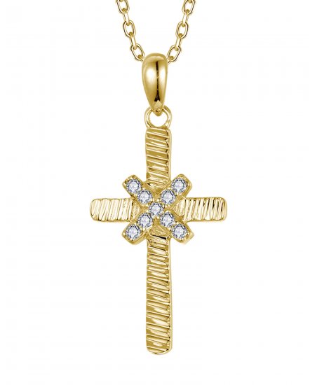 CROSS DIAMOND PENDANT (TP3586)