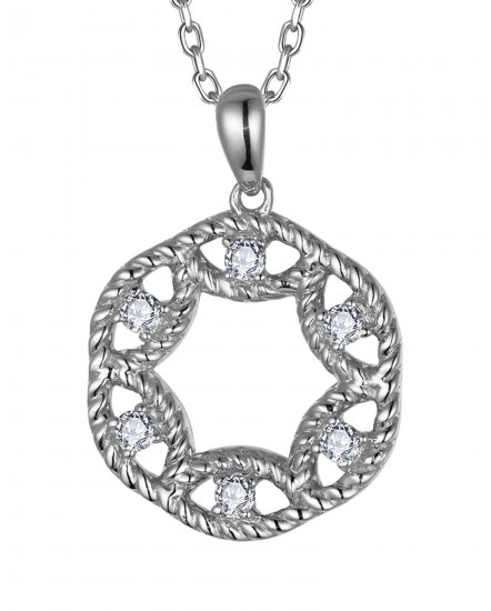 ROUND DIAMOND PENDANT (TP3667)