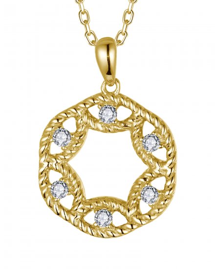 ROUND DIAMOND PENDANT (TP3667)