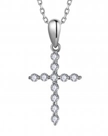 CROSS DIAMOND PENDANT (TP3698E)