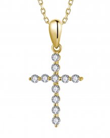 CROSS DIAMOND PENDANT (TP3698E)