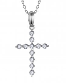 CROSS DIAMOND PENDANT (TP3698F)