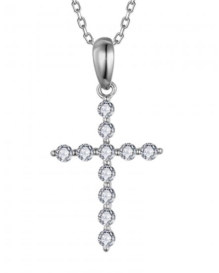 CROSS DIAMOND PENDANT (TP3698F)