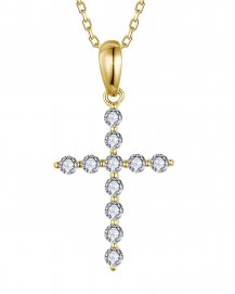 CROSS DIAMOND PENDANT (TP3698F)
