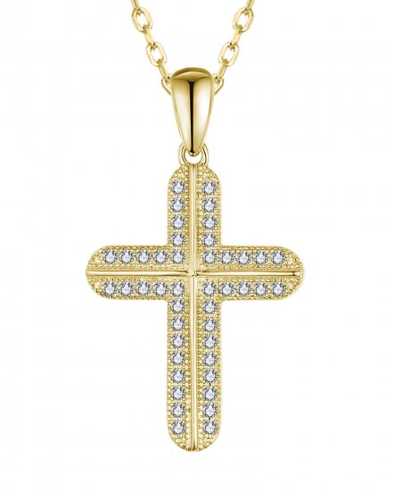 CROSS DIAMOND PENDANT (TP3700)