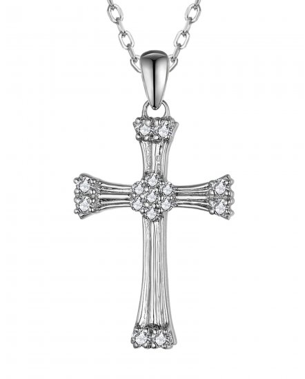 CROSS DIAMOND PENDANT (TP3701)