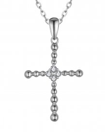 CROSS DIAMOND PENDANT (TP3704)