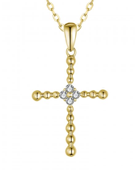 CROSS DIAMOND PENDANT (TP3704)