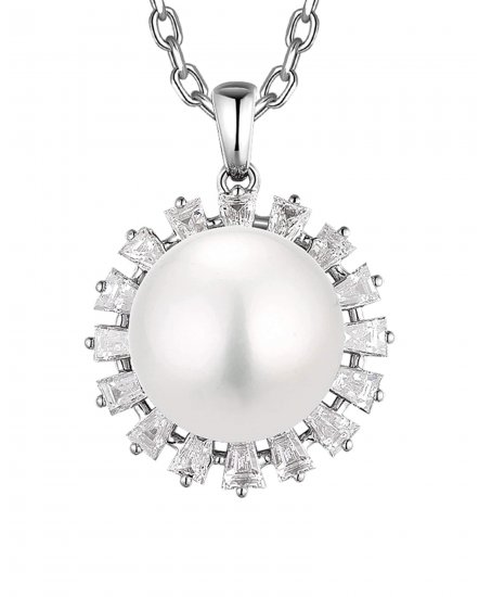 PEARL DIAMOND PENDANT (TP3790)