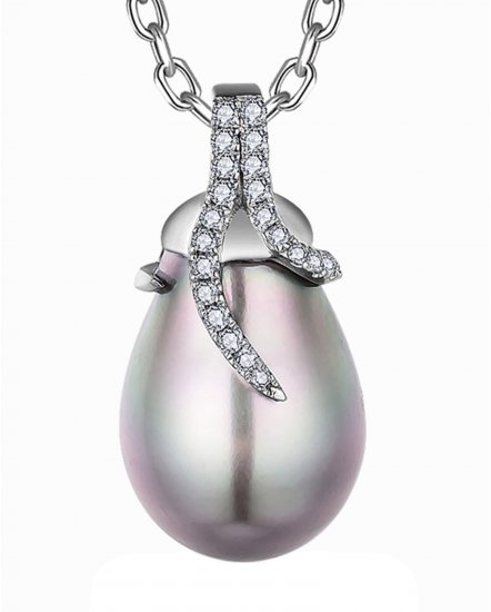 PEARL DIAMOND PENDANT (TP3791)