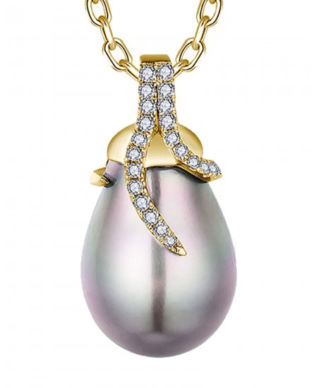 PEARL DIAMOND PENDANT (TP3791)