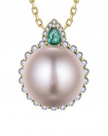 PEARL DIAMOND PENDANT (TP3792)
