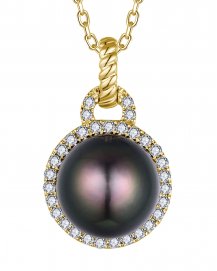 PEARL DIAMOND PENDANT (TP3801)