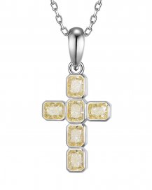 RADIANT CROSS DIAMOND PENDANT (TP3847)