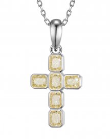 RADIANT CROSS DIAMOND PENDANT (TP3847)
