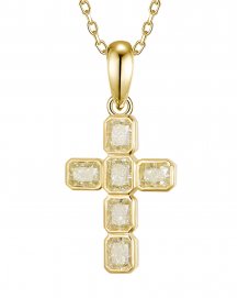 RADIANT CROSS DIAMOND PENDANT (TP3847)
