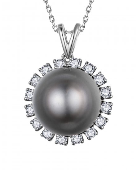 PEARL DIAMOND PENDANT (TP3848)