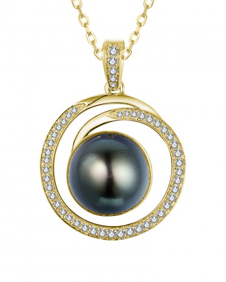 PEARL DIAMOND PENDANT (TP3851)