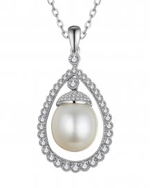PEARL DIAMOND PENDANT (TP3854)