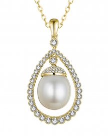 PEARL DIAMOND PENDANT (TP3854)