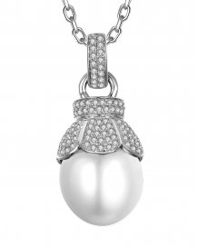 PEARL DIAMOND PENDANT (TP3855)