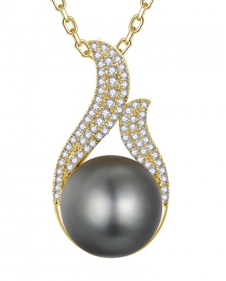 PEARL DIAMOND PENDANT (TP3860)