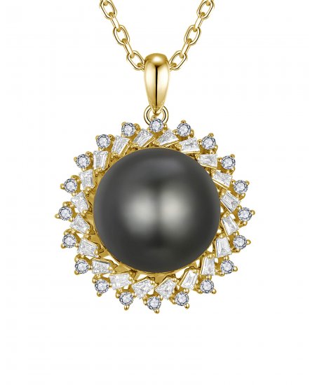 PEARL DIAMOND PENDANT (TP3861)