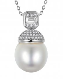 PEARL DIAMOND PENDANT (TP3878)