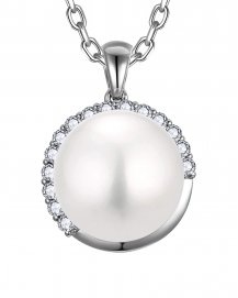 PEARL DIAMOND PENDANT (TP3906)