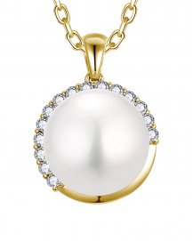 PEARL DIAMOND PENDANT (TP3906)