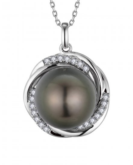 PEARL DIAMOND PENDANT (TP3907)