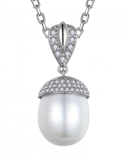 PEARL DIAMOND PENDANT (TP3916)