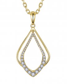 LEAF STYLE DIAMOND PENDANT (TP3934)