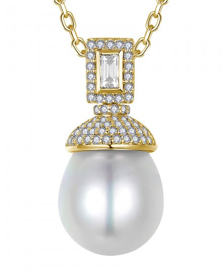 PEARL DIAMOND PENDANT (TP4194)